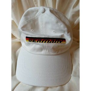 FIFA World Cup Germany 2006 White Twill Soccer Hat Strapback Cap NWOT Unisex
